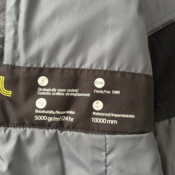 LOLE Insulated Waterproof Winter Parka Jacket Coat Womens M Black Floral flowers - Picture 12 of 16